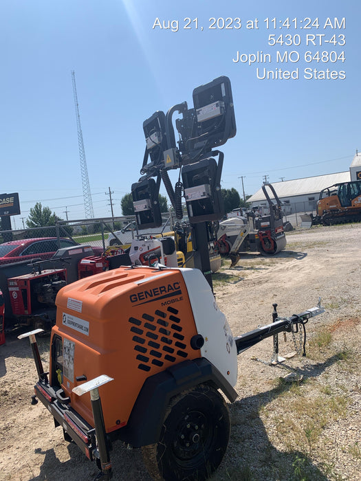 2023 Generac MLT2 Diesel, Flex Switch 120V Input, Powerzone Controller, (4) 320W LED Lights, 4kW Generator, 39.9 Gal Fuel Tank, 2" Ball, T3