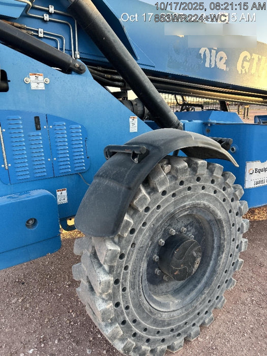 2018 Genie GTH-1056 GTH-1056 w/Open ROPS, Solid Tires, Work Lights, 60" carriage/forks, cab mesh, beacon