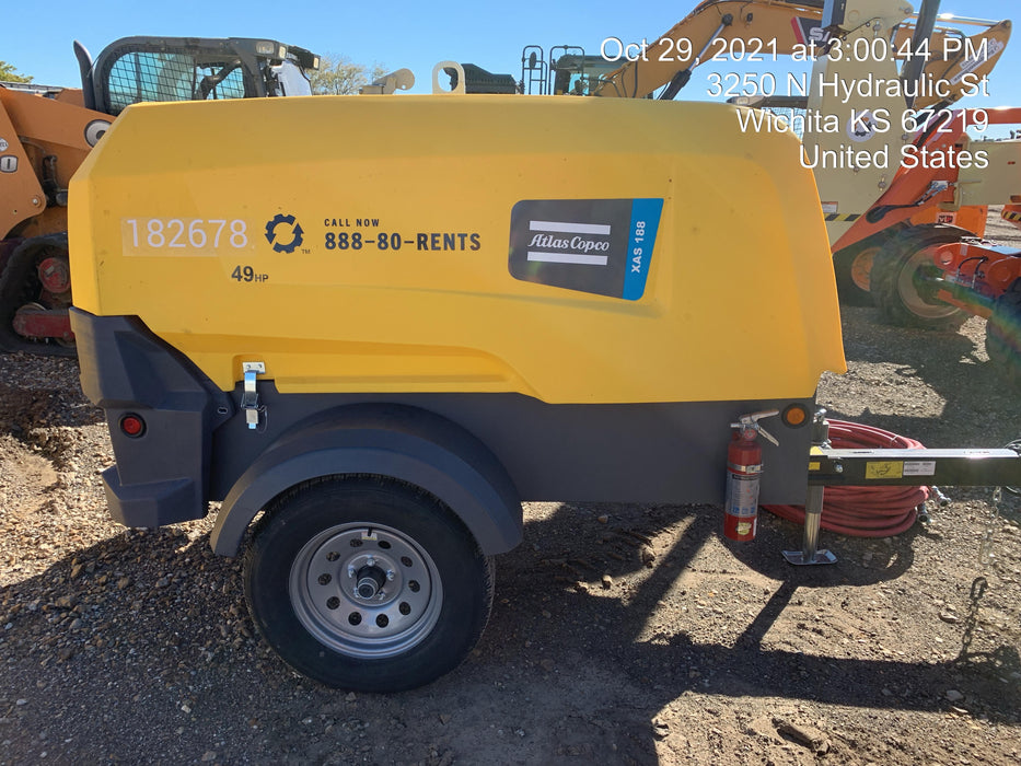 2021 ATLAS COPCO XAS188 CWK
