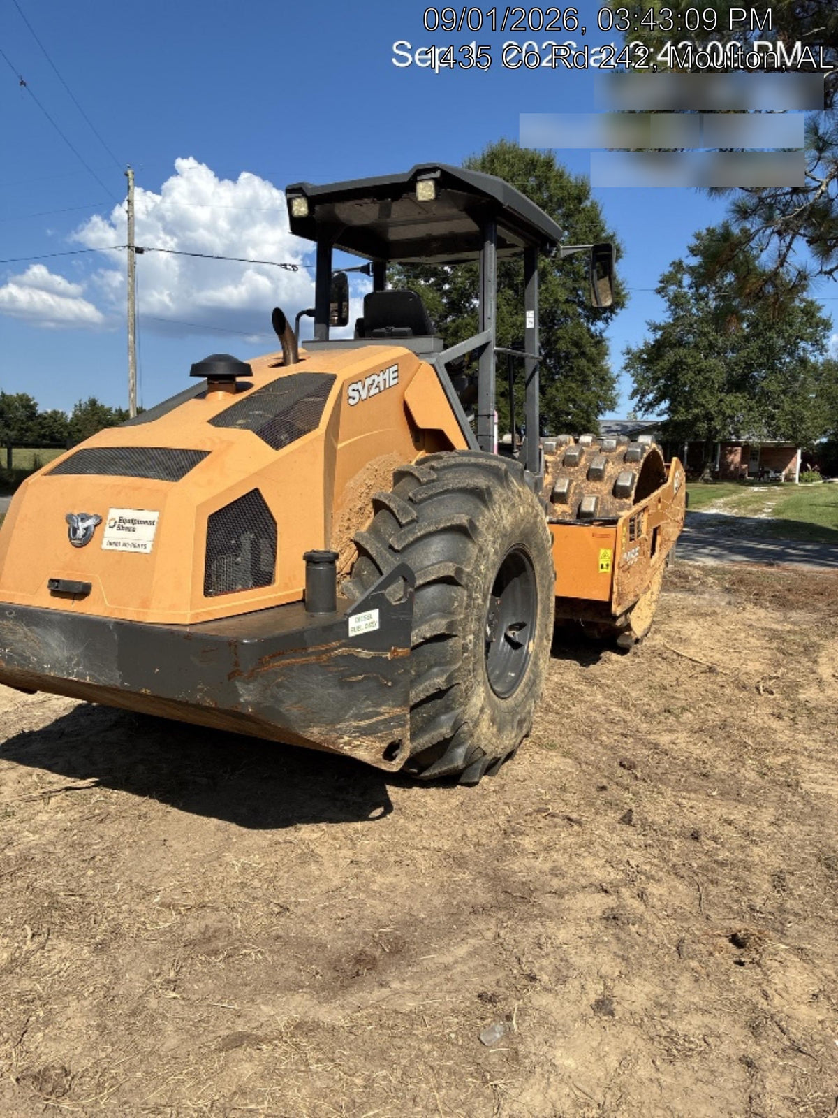 2021 CASE SV211EPF
