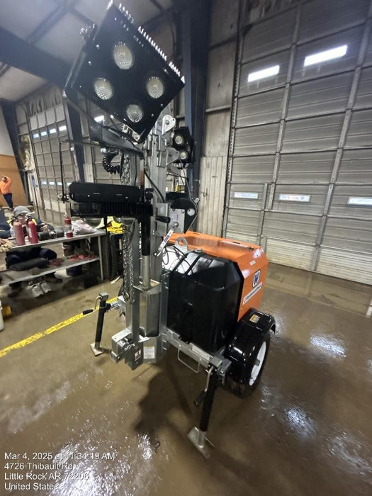 2024 Wanco WLTT-4MM4K Diesel, Deep Sea Controller, Shore Power Plug, Auto Start, (4) 350W LED Floodlights, 4kW Generator, 60 Gal Fuel Tank, 2" Ball, T3