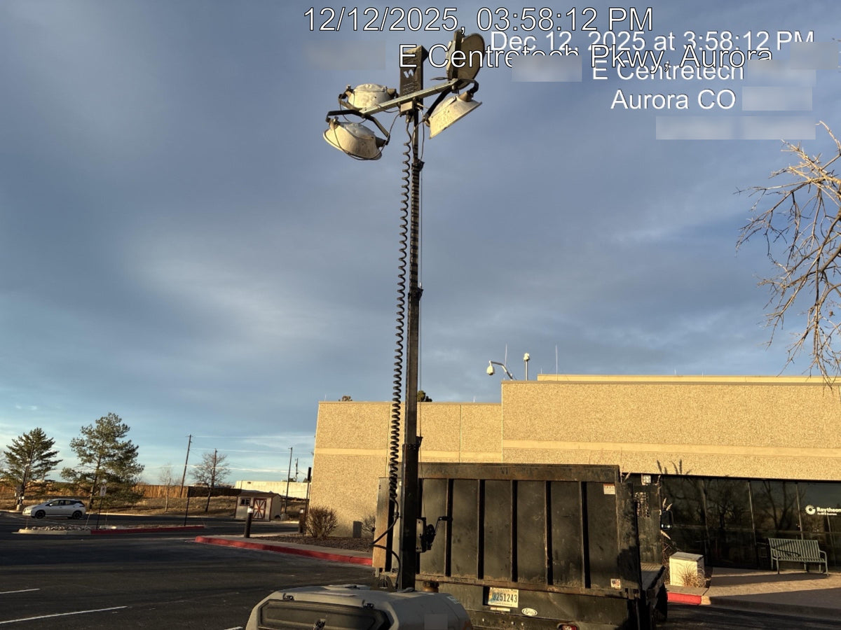Wacker Neuson LTV6K-MH Wacker Neuson LTV6K Mobile Light Tower w/Fuel Level Sensor Installed