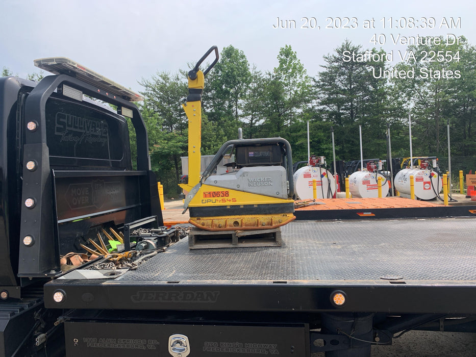 2020 Wacker Neuson DPU4545HEH Walk Behind Reversible Plate Compactor, Diesel