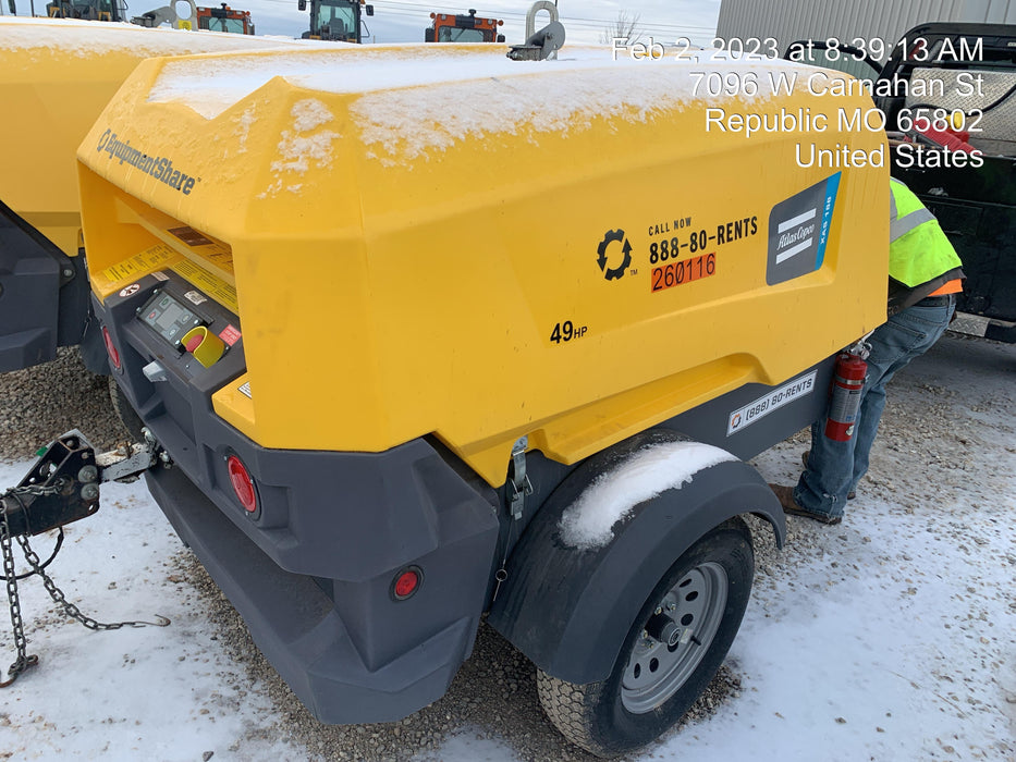 2022 ATLAS COPCO XAS188 CWK
