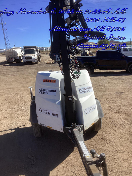 2023 Generac MLT2 Diesel, Flex Switch 120V Input, Powerzone Controller, (4) 320W LED Lights, 4kW Generator, 39.9 Gal Fuel Tank, 2" Ball, T3