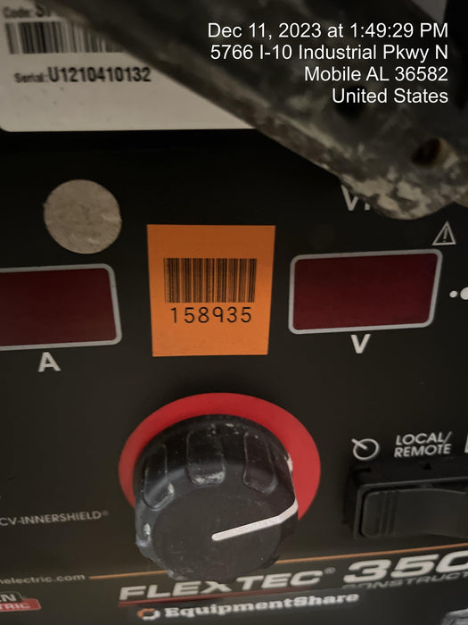 2021 LINCOLN ELECTRIC FLEXTEC 350X