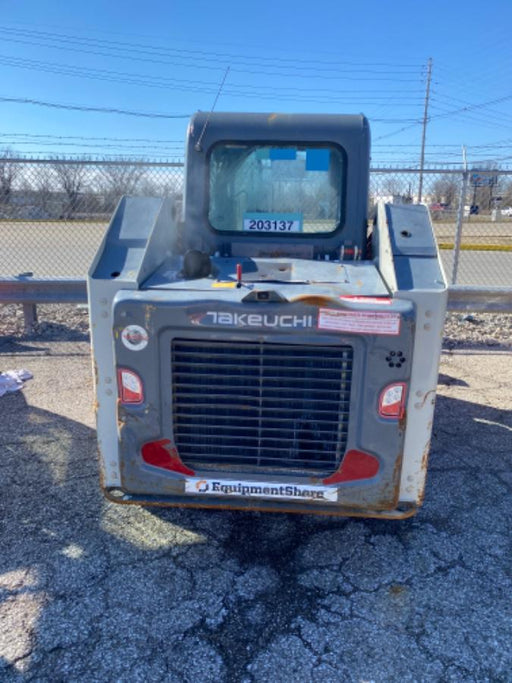 2022 Takeuchi TL6CR 65hp Kubota Diesel, Cab/Heat/Air, Rubber Tracks, Hydraulic QC