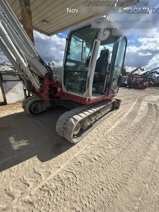 2019 Takeuchi TB290 Takeuchi TB290 Cab/Heat/AC w/Rubber Tracks, Auxiliary Hydraulics, Dozer Blade, Manual QC, 18/24/36" Buckets, Hydraulic Thumb Installed