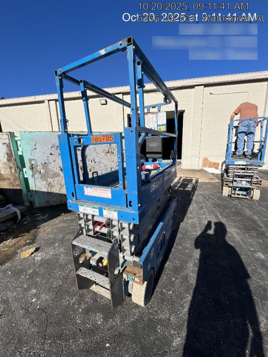 2020 Genie GS-1930 Solid Non Marking Tires, Beacon, Folding rails with half height swing gate