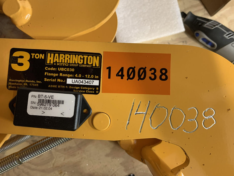 2021 HARRINGTON UBC030