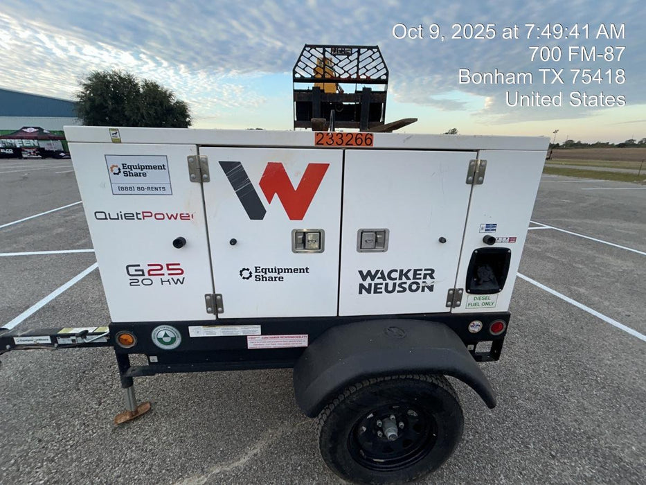 2022 WACKER NEUSON G25