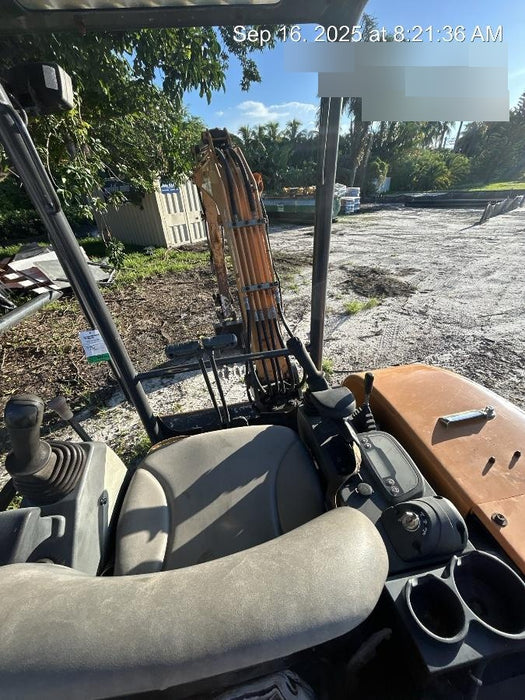 2018 Case CX37C ROPS, LONG ARM, RUBBER TRACKS, AUX HYD