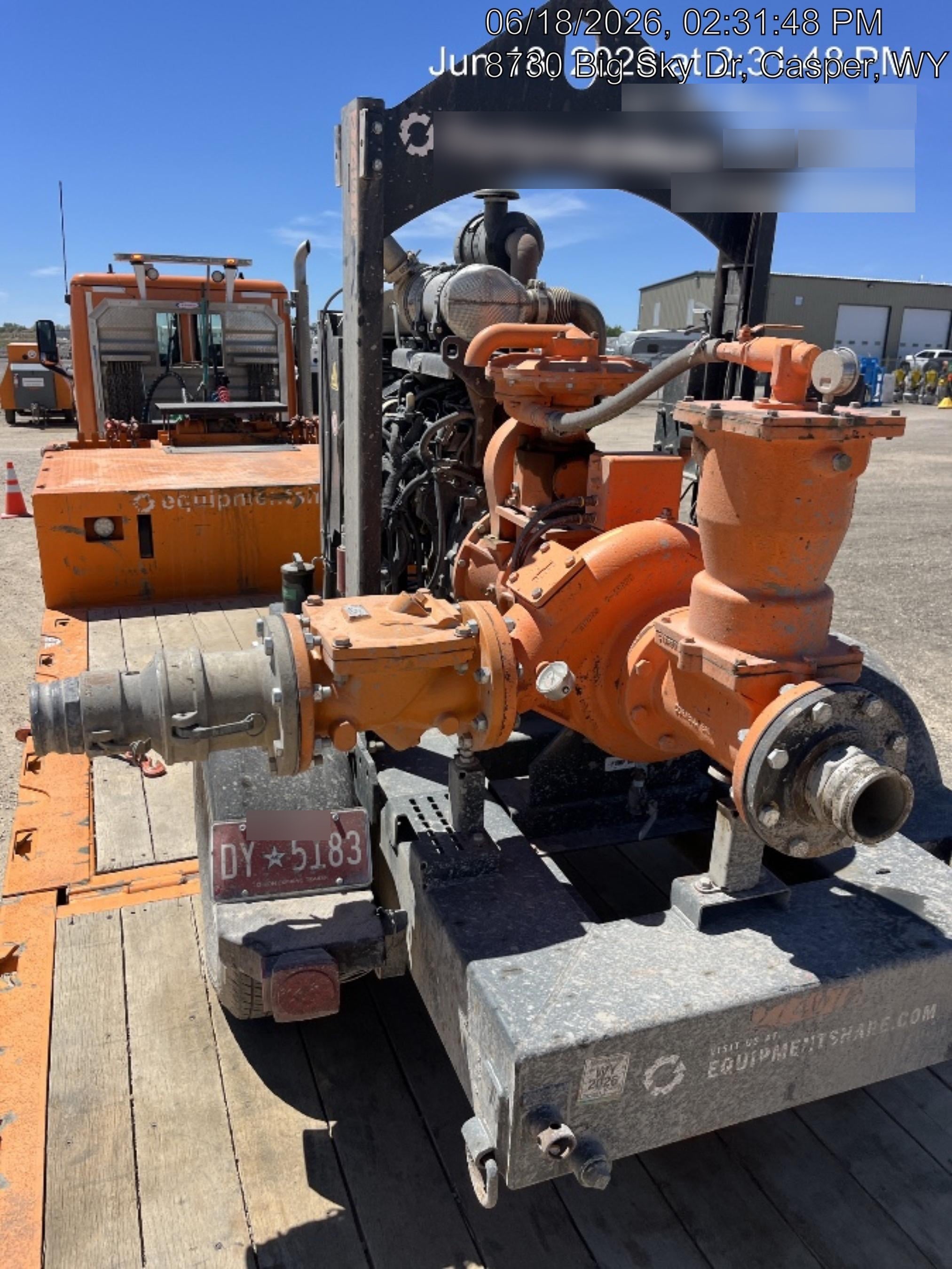 2022 PREMIER PUMP 6NNT-RP-TD2.9-T80