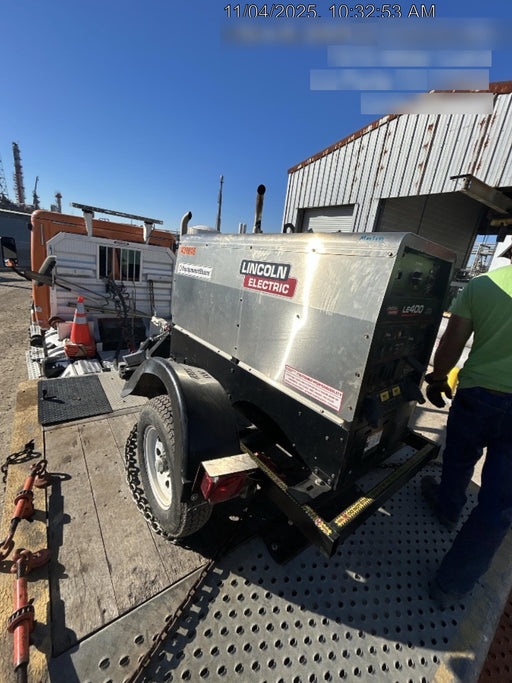 2024 Lincoln Electric LE400 Kubota V1505, Trlr, Cable Rack, Light Kit, ES Decals, T3