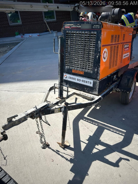 2021 Lincoln Electric Vantage 549X Ready Pak 3, ORANGE (includes trailer, cable rack, fender light kit)