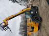2019 JCB 510-56 Enclosed Cab, 74 HP, Solid Tires, Worklights, Beacon, Aux Hydraulics, Lifting Eye w/66" Carriage/60" Forks