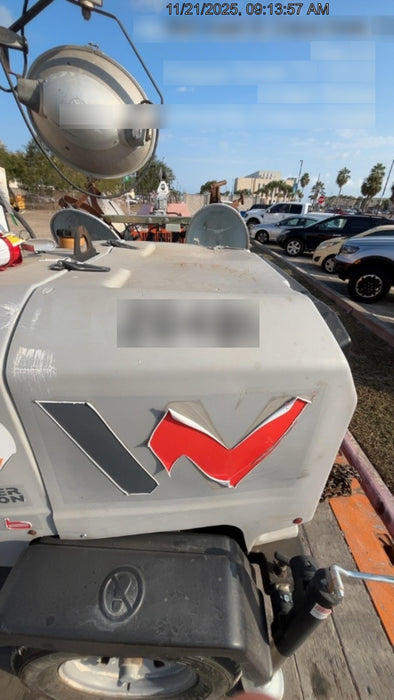 2018 Wacker Neuson LTV6L-MH LTV6L Mobile Light Tower w/Fuel Level Sensor Installed