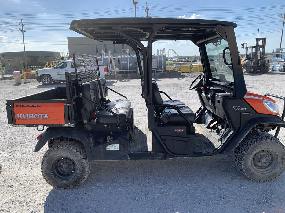 2019 Kubota RTV-X1140W-H 4WD, LED Strobe, Windshield Tempered Glass, Plastic Canopy, Wire Harness Kit, Backup Alarm