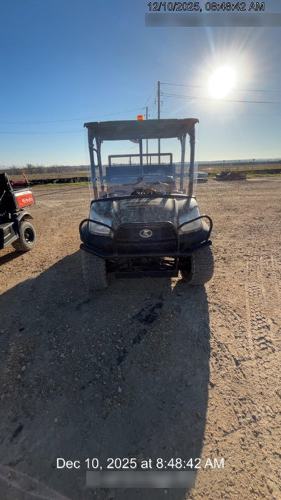 2020 Kubota RTV-X1140 CAMO, CANOPY, STROBE, BACK UP ALARM, WINDSHIELD, FIRE EXT