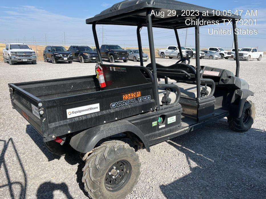 2022 Club Car CA1700D Canopy, Diesel, 4 Passenger