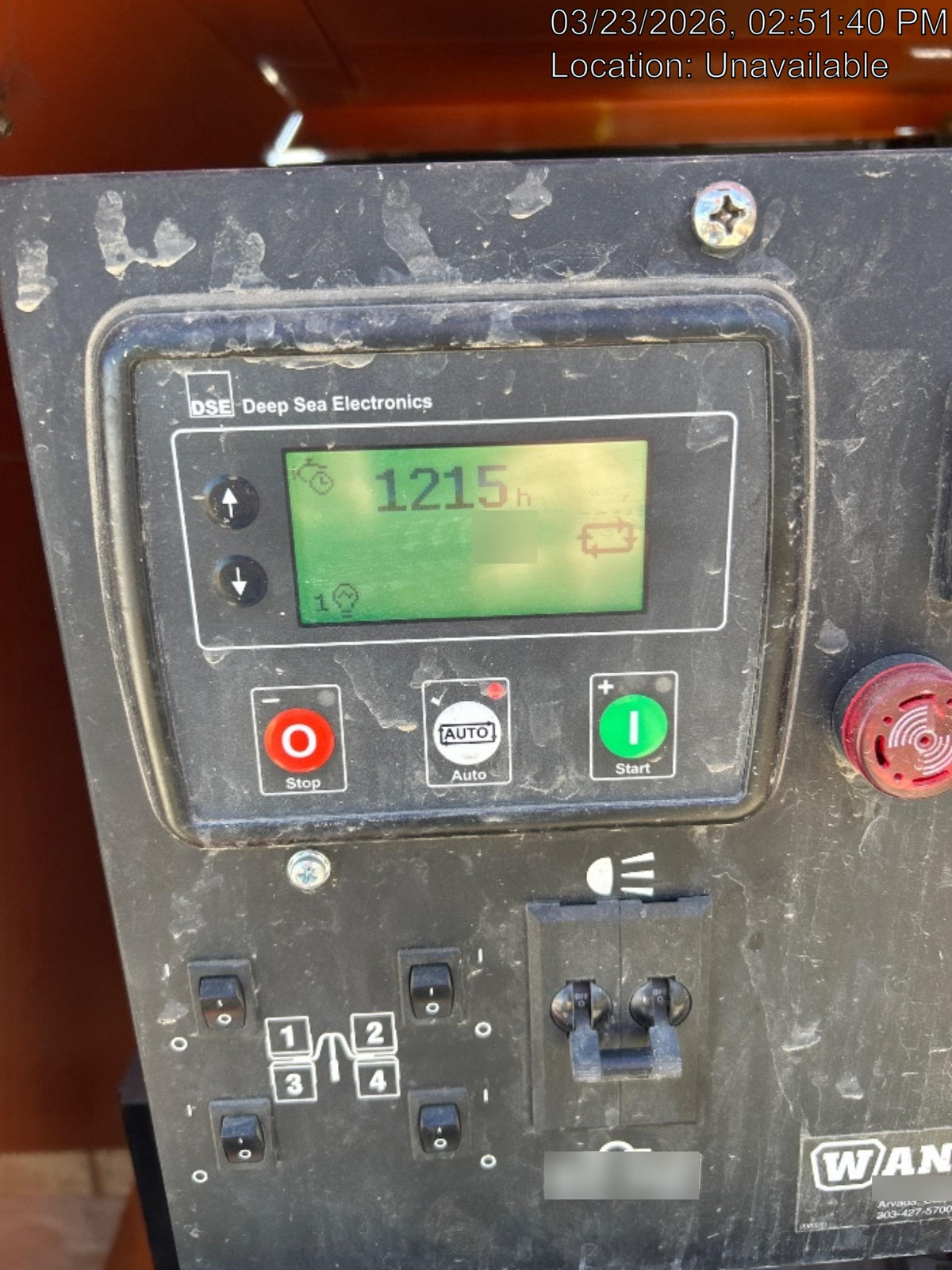 2024 Wanco WLTT-4MM4K Diesel, Deep Sea Controller, Shore Power Plug, Auto Start, (4) 350W LED Floodlights, 4kW Generator, 60 Gal Fuel Tank, 2" Ball, T3