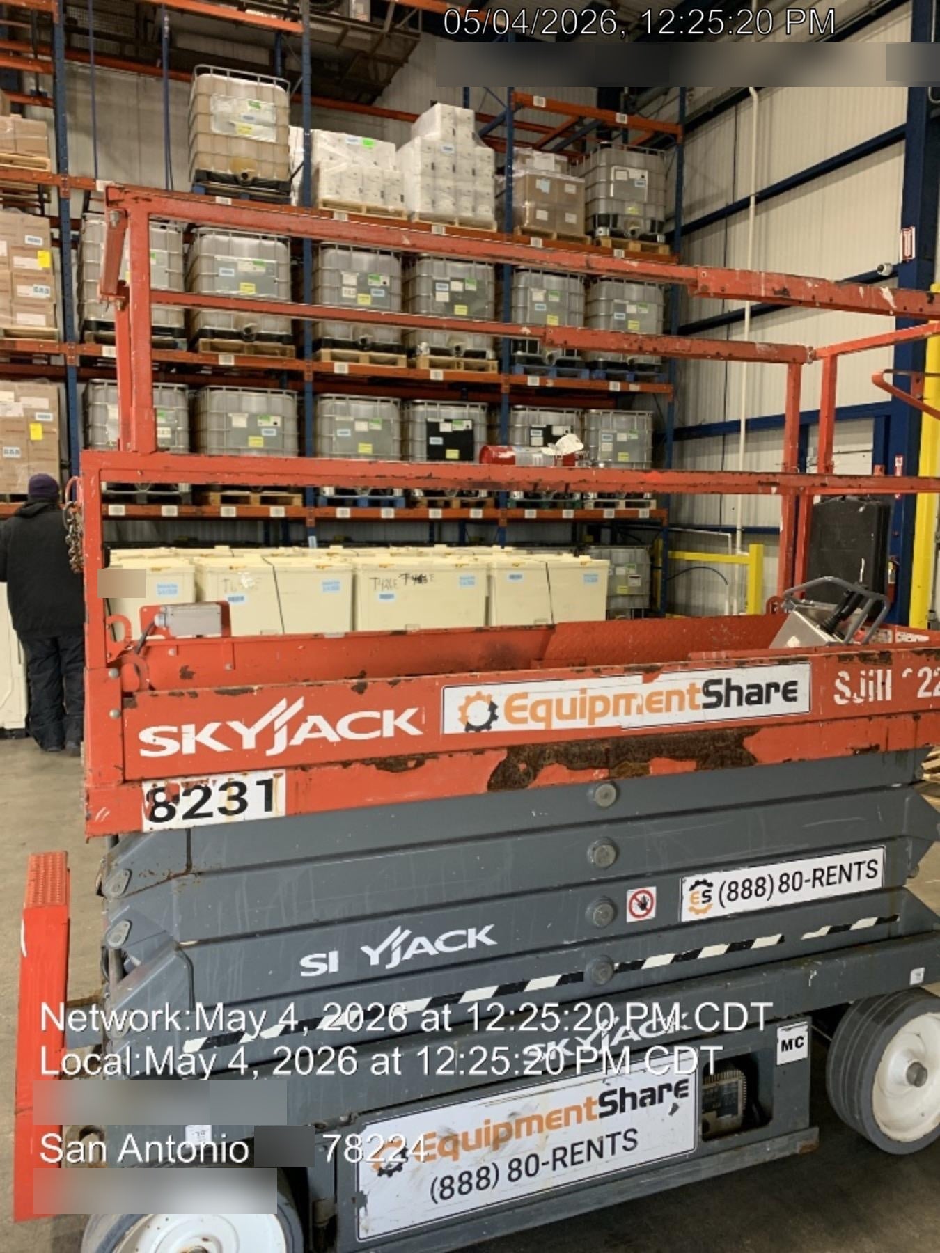 2018 Skyjack SJIII-3226 Skyjack SJIII3226 Scissor Lift w/Trojan Batteries