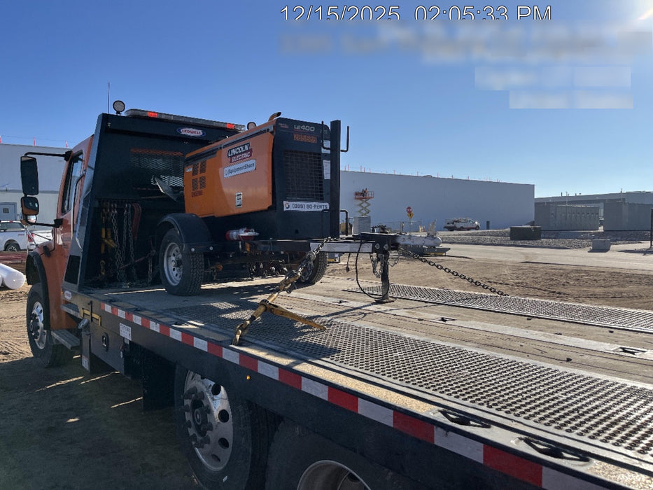 2022 Lincoln Electric LE400 Kubota V1505, Trlr, Cable Rack, Light Kit, ES Decals, T3