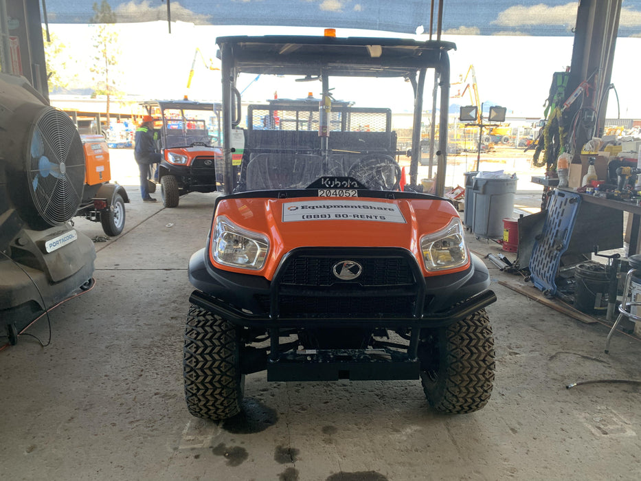 2022 Kubota RTV-X1140W-H Plastic Canopy, Windshield Acrylic Clear, LED Strobe Light, Wire Harness Kit, Back up Alarm