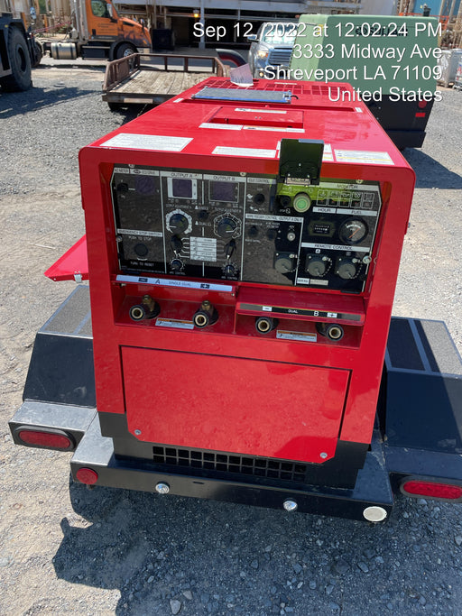 2022 Shindaiwa DGW400MDL Kubota D902 Engine, 23 HP, Dual Op Welder, Wire, Arc, Droop Stick, Tig, and CC Stick Functionality, Simulphase, 3 Phase and 1 Phase Gen Output, Single Axle NB Trlr, Slr Trckl Chrg 12V 12W, Fire Ext