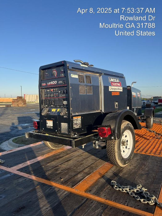 2024 Lincoln Electric LE400 Kubota V1505, Trlr, Cable Rack, Light Kit, ES Decals, T3