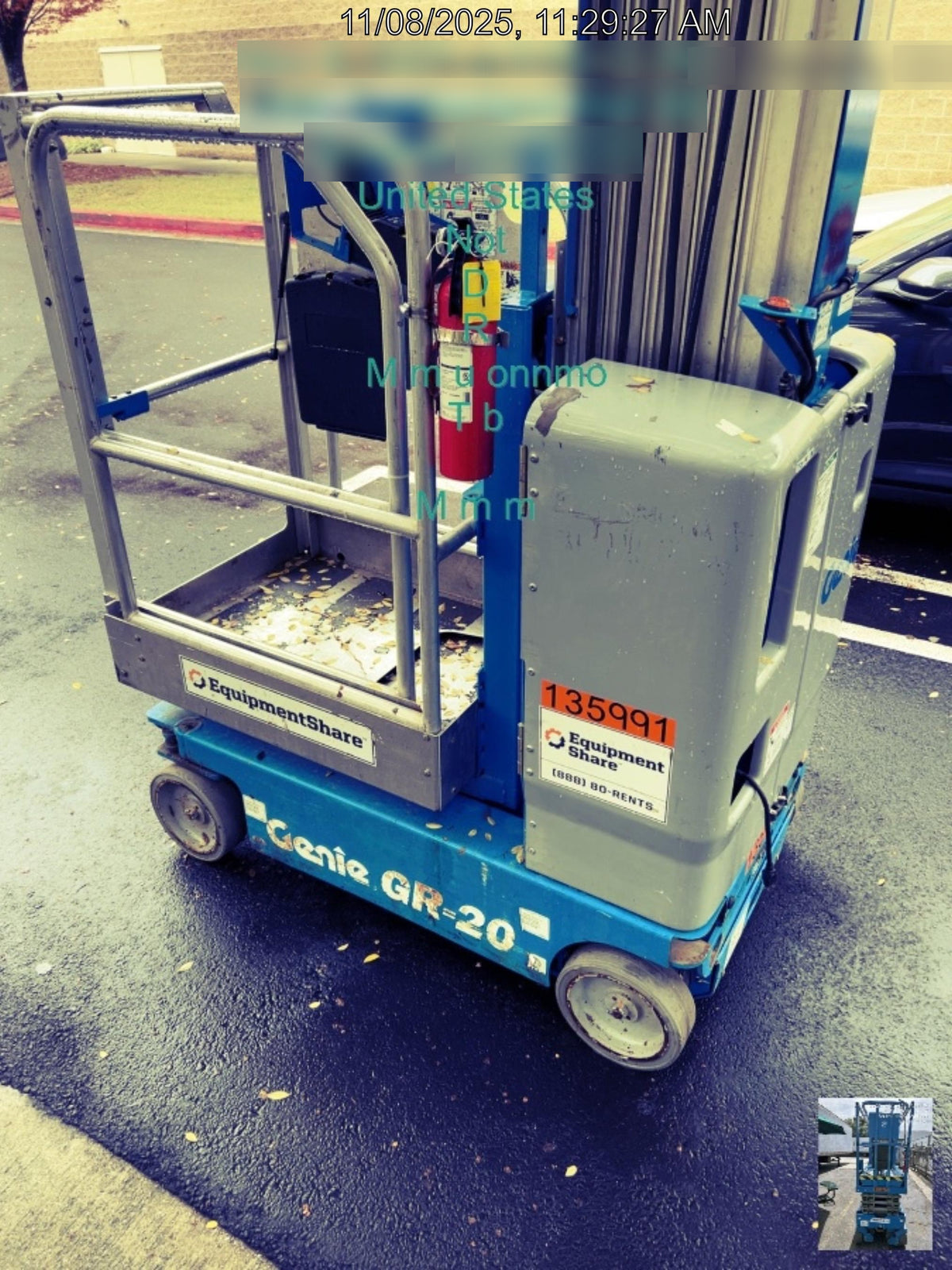2021 GENIE GR-20