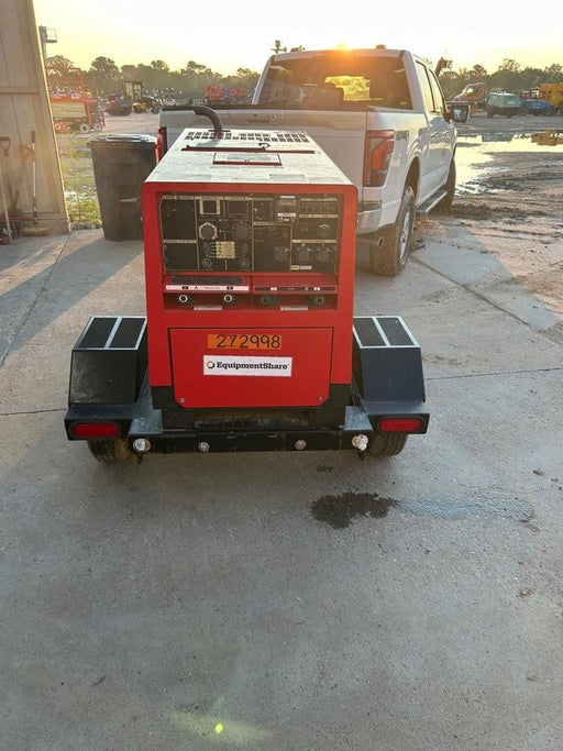 2022 Shindaiwa DGW400MDL Kubota D902 Engine, 23 HP, Dual Op Welder, Wire, Arc, Droop Stick, Tig, and CC Stick Functionality, Simulphase, 3 Phase and 1 Phase Gen Output, Single Axle NB Trlr, Slr Trckl Chrg 12V 12W, Fire Ext