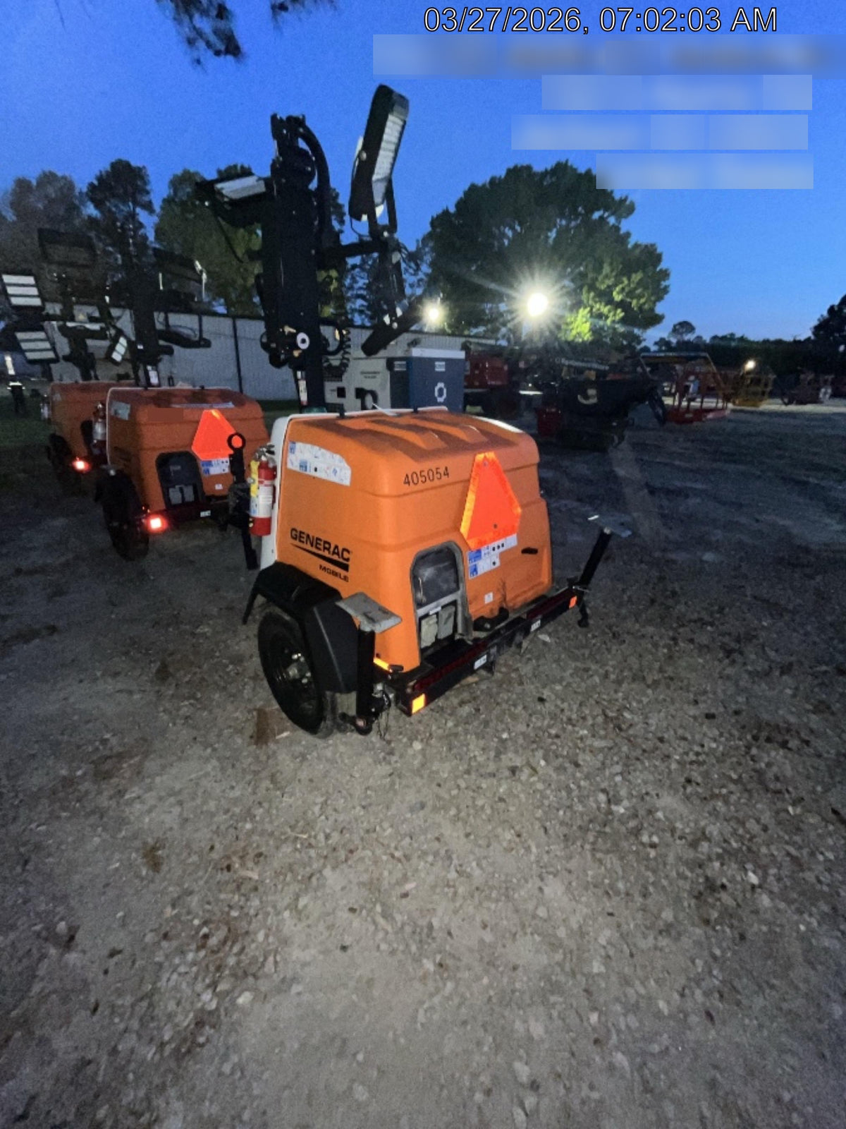 2024 Generac MLT6SKDS-STD4 ELEC WINCH Diesel, Electric Winch Mast, Powerzone Controller, (4) 320W LED Lights, 4kW Generator, 39.9 Gal Fuel Tank, 2" Ball, T3