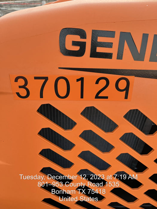 2023 Generac MLT2 Diesel, Flex Switch 120V Input, Powerzone Controller, 
(4) 320W LED Lights, 4kW Generator, 39.9 Gal Fuel Tank, 2" Ball, T3