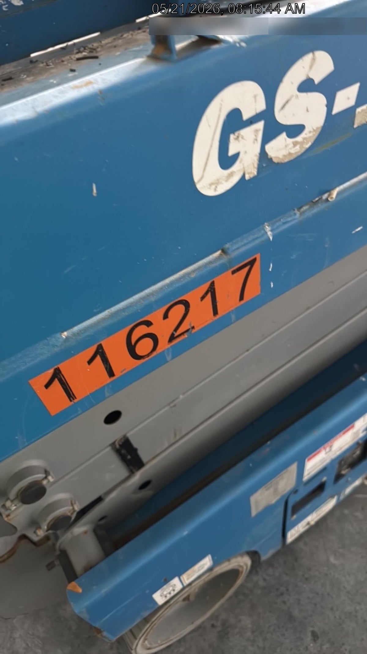 2020 Genie GS-1930 Solid Non Marking Tires, Beacon, Folding rails with half height swing gate