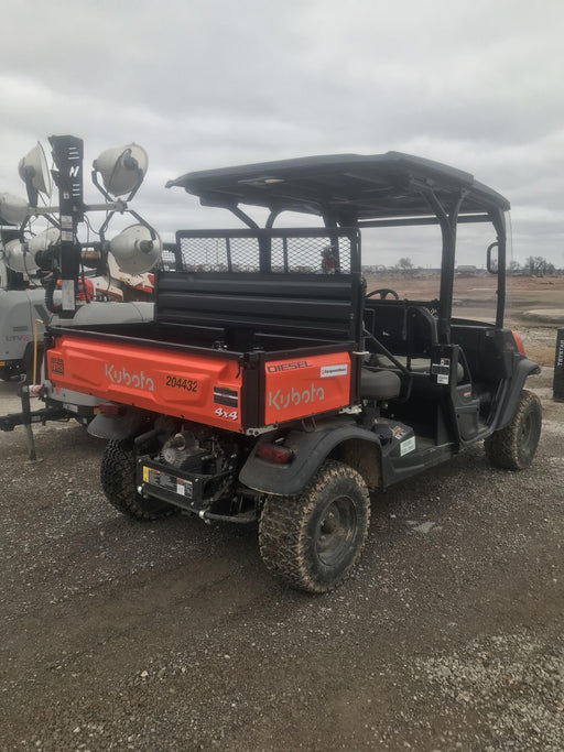 2022 Kubota RTV-X1140W-H Plastic Canopy, Windshield Acrylic Clear, LED Strobe Light, Wire Harness Kit, Back up Alarm