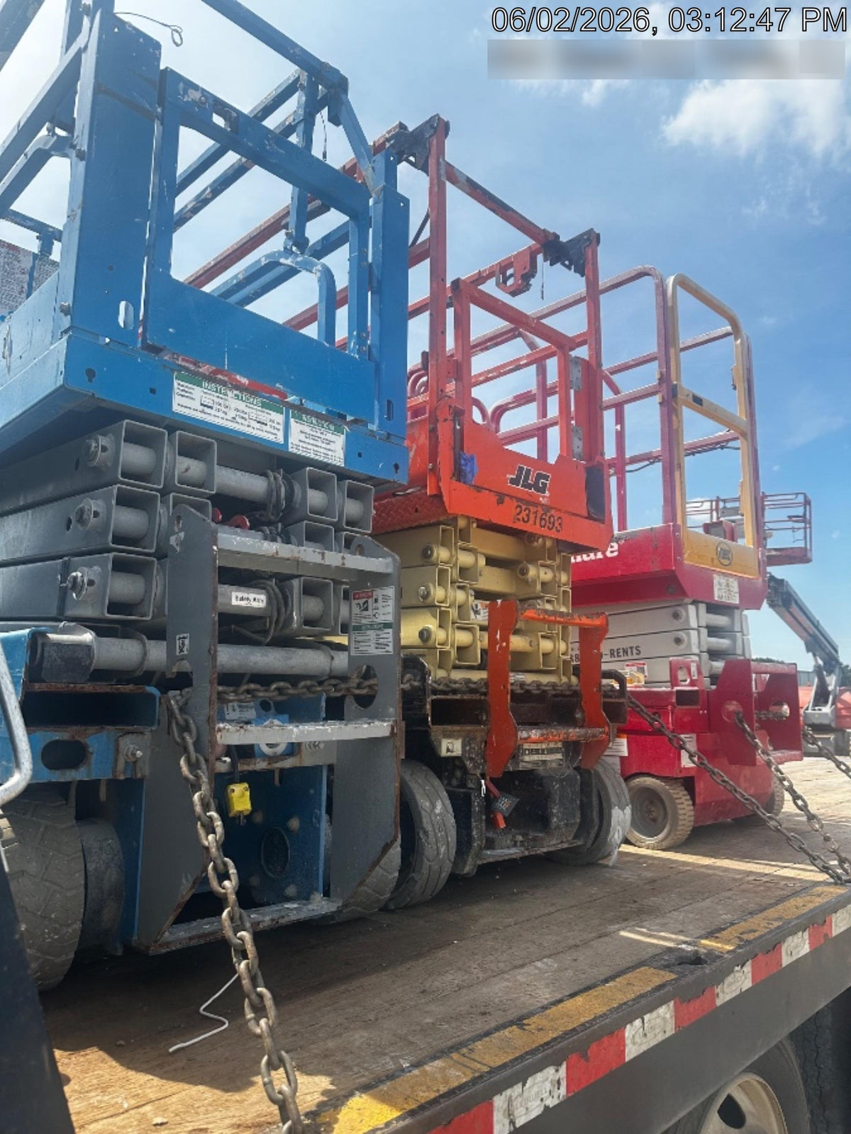 2020 Genie GS-1930 Solid Non Marking Tires, Beacon, Folding rails with half height swing gate