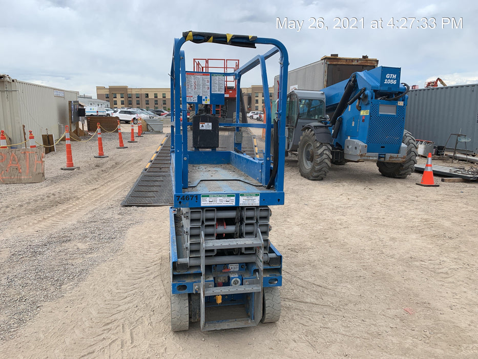 2020 Genie GS-1930 Fixed rails with chain entry gate - Pre A92.20