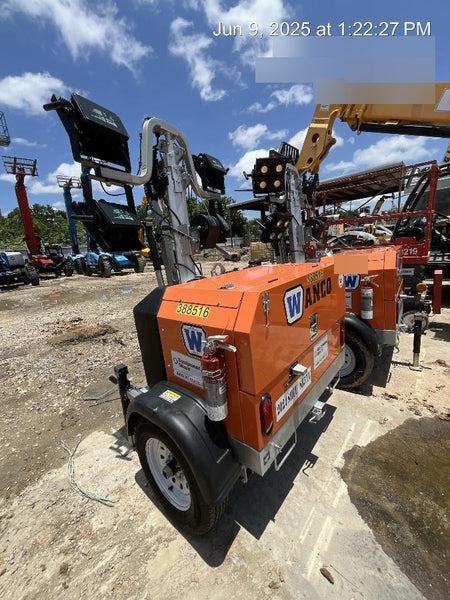 2024 Wanco WLTT-4MM4K Diesel, Deep Sea Controller, Shore Power Plug, Auto Start, (4) 350W LED Floodlights, 4kW Generator, 60 Gal Fuel Tank, 2" Ball, T3