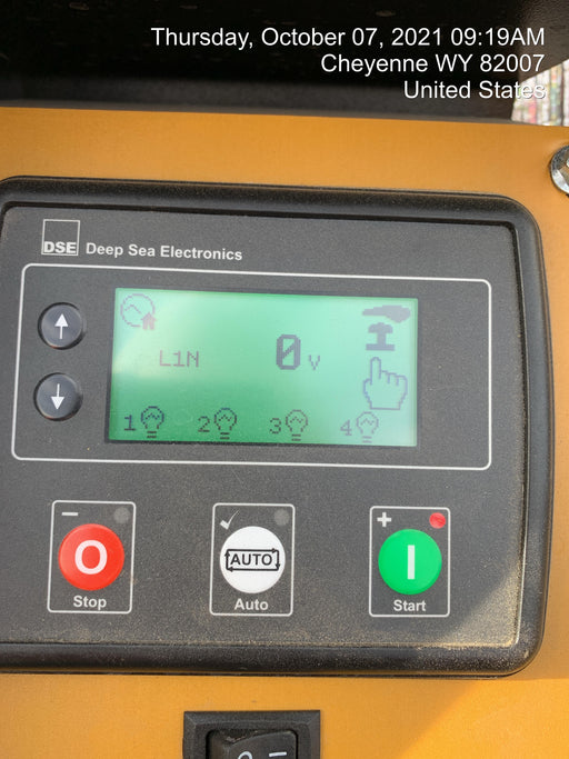 2021 Allmand NLV3GR (4) LED Light Fixture 350W, 23' Vertical Mast, 3kW Prime, Towable, Deep Sea L401, Leveling Jacks, Yanmar T4F 5.8hp