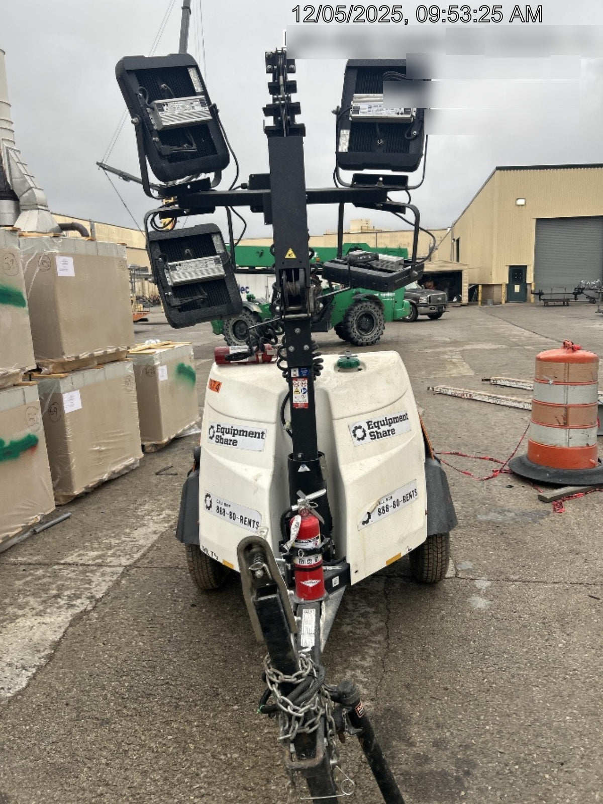 2023 Generac MLT2 Diesel, Flex Switch 120V Input, Powerzone Controller, 
(4) 320W LED Lights, 4kW Generator, 39.9 Gal Fuel Tank, 2" Ball, T3