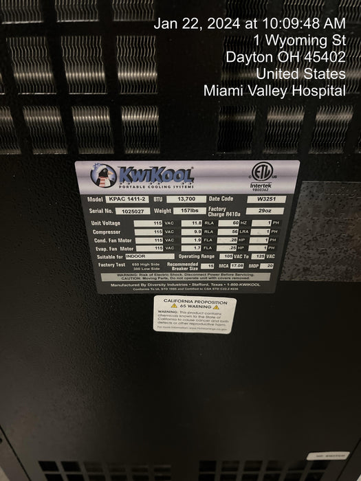 2023 KWIKOOL KPAC1411-2