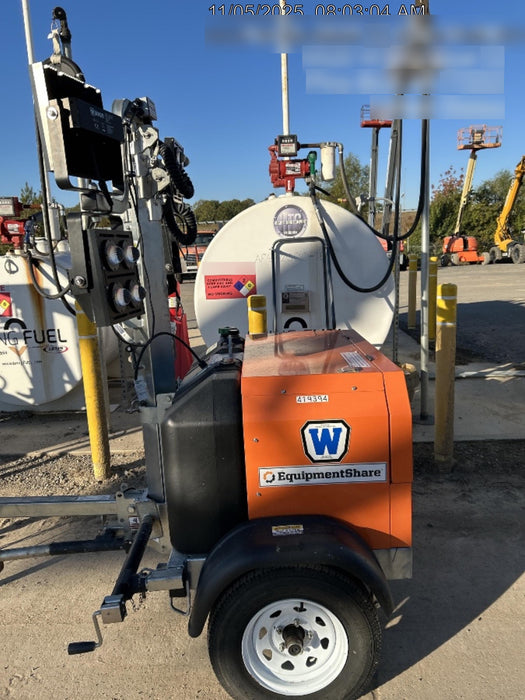 2024 Wanco WLTT-4MM4K Diesel, Deep Sea Controller, Shore Power Plug, Auto Start, (4) 350W LED Floodlights, 4kW Generator, 60 Gal Fuel Tank, 2" Ball, T3