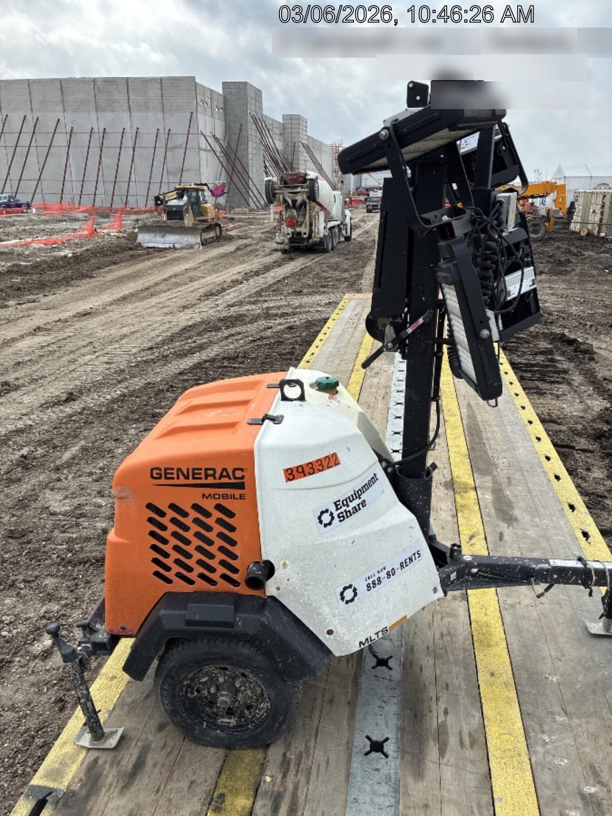 2024 Generac MLT2 Diesel, Flex Switch 120V Input, Powerzone Controller, 
(4) 320W LED Lights, 4kW Generator, 39.9 Gal Fuel Tank, 2" Ball, T3