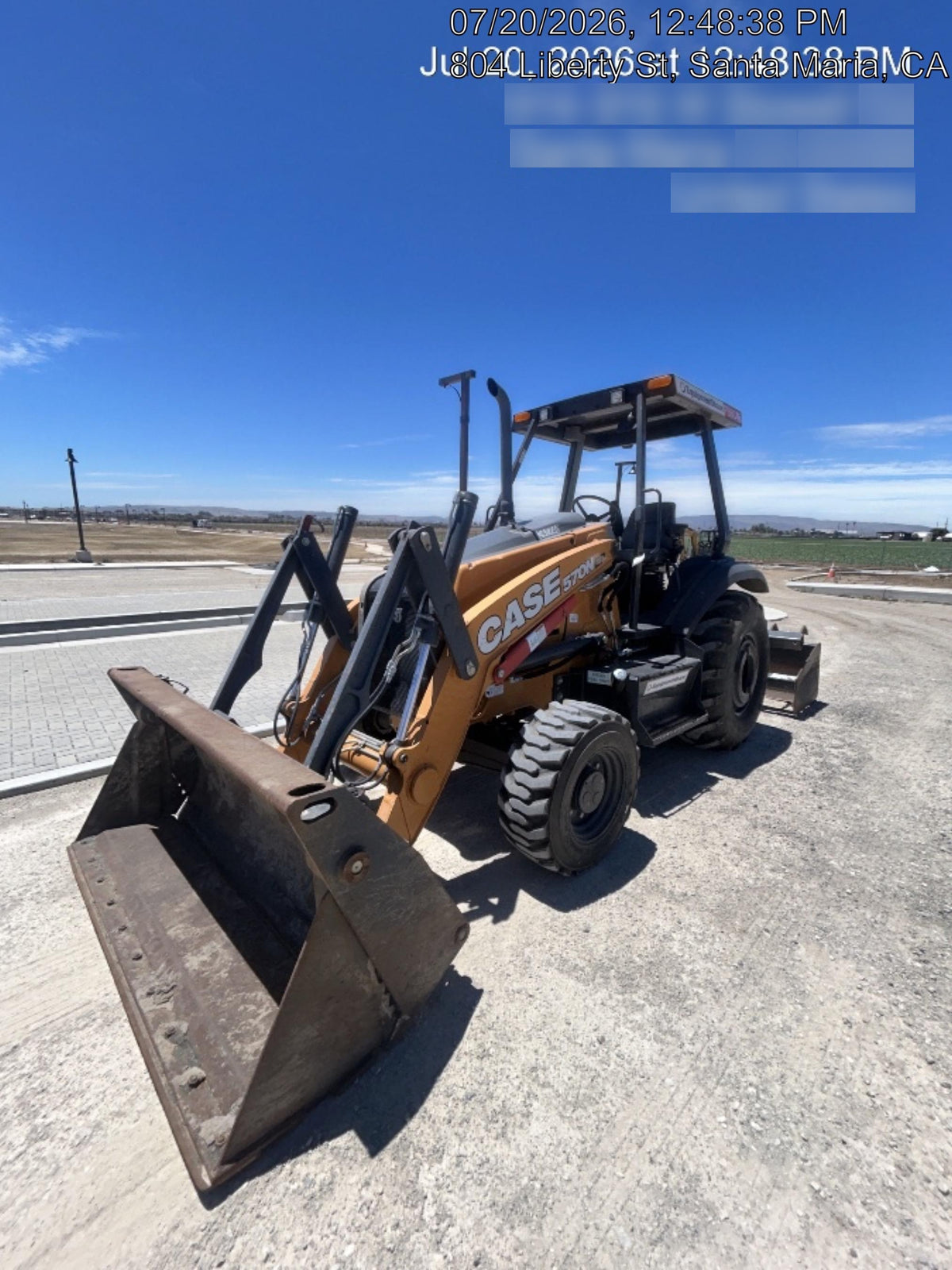 2022 CASE 570N EP