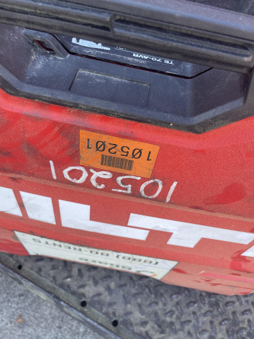 2020 HILTI TE 70-AVR