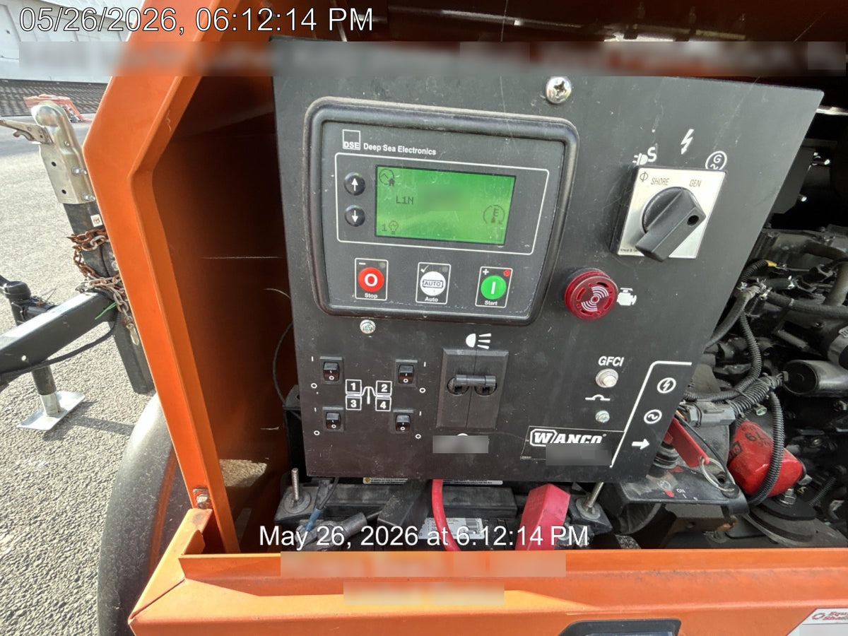 2023 Wanco WLTT-4MM4K Diesel, Deep Sea Controller, Shore Power Plug, Auto Start, (4) 350W LED Floodlights, 4kW Generator, 60 Gal Fuel Tank, 2" Ball, T3