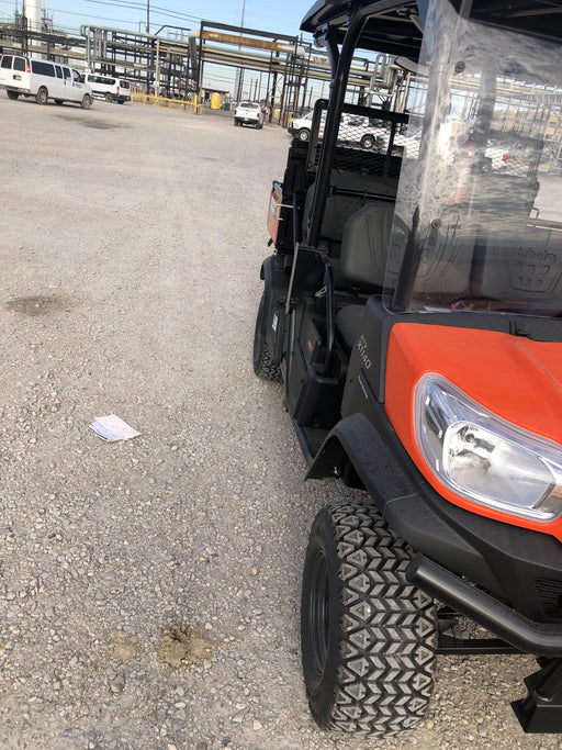 2022 Kubota RTV-X1140W-H Plastic Canopy, Windshield Acrylic Clear, LED Strobe Light, Wire Harness Kit, Back up Alarm
