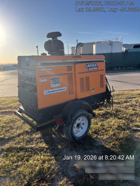 2022 Lincoln Electric Vantage 549X Crosslink Technology, Trailer Mounted, ES Decals, T3