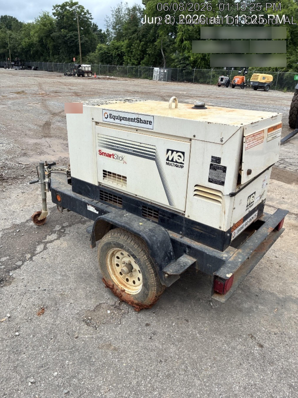 2019 Multiquip DLW400ESA4 Dual Pack, Trailer Mounted